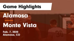 Alamosa  vs Monte Vista  Game Highlights - Feb. 7, 2020