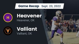 Recap: Heavener  vs. Valliant  2022