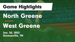 North Greene  vs West Greene  Game Highlights - Jan. 30, 2023
