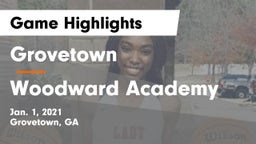 Grovetown  vs Woodward Academy Game Highlights - Jan. 1, 2021