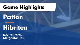 Patton  vs Hibriten  Game Highlights - Nov. 28, 2023