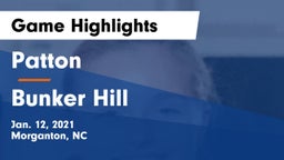 Patton  vs Bunker Hill  Game Highlights - Jan. 12, 2021