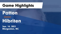 Patton  vs Hibriten  Game Highlights - Jan. 14, 2021