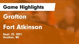 Grafton  vs Fort Atkinson  Game Highlights - Sept. 25, 2021