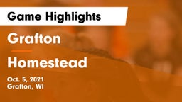 Grafton  vs Homestead  Game Highlights - Oct. 5, 2021