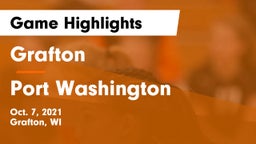 Grafton  vs Port Washington  Game Highlights - Oct. 7, 2021