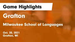 Grafton  vs Milwaukee School of Languages Game Highlights - Oct. 20, 2021