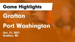Grafton  vs Port Washington  Game Highlights - Oct. 21, 2021