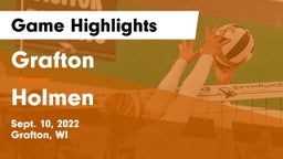 Grafton  vs Holmen  Game Highlights - Sept. 10, 2022