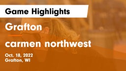 Grafton  vs carmen northwest Game Highlights - Oct. 18, 2022