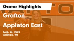 Grafton  vs Appleton East  Game Highlights - Aug. 26, 2023