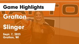 Grafton  vs Slinger  Game Highlights - Sept. 7, 2023