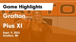 Grafton  vs Pius XI  Game Highlights - Sept. 9, 2023
