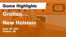 Grafton  vs New Holstein  Game Highlights - Sept. 30, 2023
