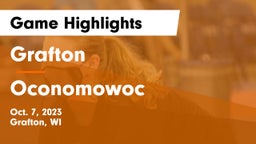 Grafton  vs Oconomowoc  Game Highlights - Oct. 7, 2023