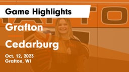 Grafton  vs Cedarburg  Game Highlights - Oct. 12, 2023