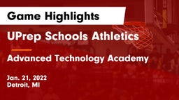 UPrep Schools Athletics vs Advanced Technology Academy  Game Highlights - Jan. 21, 2022