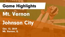 Mt. Vernon  vs Johnson City  Game Highlights - Oct. 12, 2019