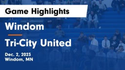 Windom  vs Tri-City United  Game Highlights - Dec. 2, 2023