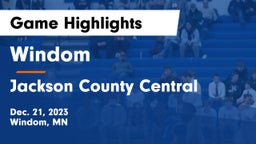 Windom  vs Jackson County Central  Game Highlights - Dec. 21, 2023