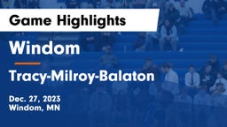 Windom  vs Tracy-Milroy-Balaton  Game Highlights - Dec. 27, 2023