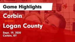 Corbin  vs Logan County  Game Highlights - Sept. 19, 2020