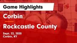 Corbin  vs Rockcastle County  Game Highlights - Sept. 22, 2020