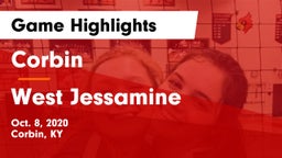 Corbin  vs West Jessamine  Game Highlights - Oct. 8, 2020