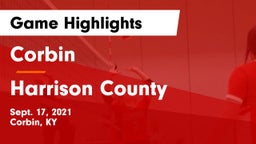 Corbin  vs Harrison County  Game Highlights - Sept. 17, 2021