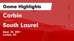 Corbin  vs South Laurel  Game Highlights - Sept. 28, 2021