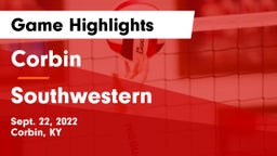 Corbin  vs Southwestern  Game Highlights - Sept. 22, 2022