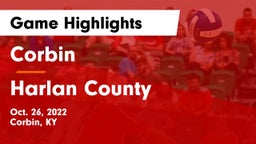 Corbin  vs Harlan County  Game Highlights - Oct. 26, 2022