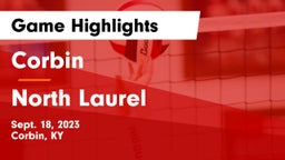 Corbin  vs North Laurel  Game Highlights - Sept. 18, 2023