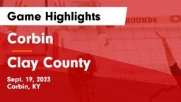 Corbin  vs Clay County  Game Highlights - Sept. 19, 2023