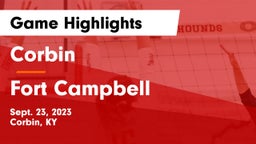 Corbin  vs Fort Campbell  Game Highlights - Sept. 23, 2023
