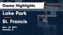 Lake Park  vs St. Francis  Game Highlights - Nov. 23, 2021