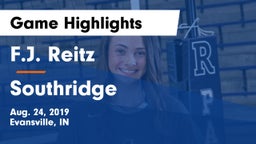 F.J. Reitz  vs Southridge  Game Highlights - Aug. 24, 2019