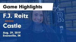 F.J. Reitz  vs Castle  Game Highlights - Aug. 29, 2019