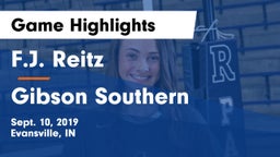 F.J. Reitz  vs Gibson Southern  Game Highlights - Sept. 10, 2019