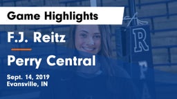 F.J. Reitz  vs Perry Central  Game Highlights - Sept. 14, 2019