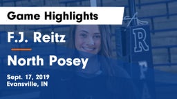 F.J. Reitz  vs North Posey  Game Highlights - Sept. 17, 2019