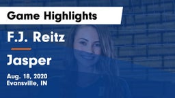 F.J. Reitz  vs Jasper  Game Highlights - Aug. 18, 2020