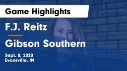 F.J. Reitz  vs Gibson Southern  Game Highlights - Sept. 8, 2020