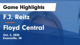 F.J. Reitz  vs Floyd Central  Game Highlights - Oct. 3, 2020