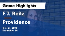 F.J. Reitz  vs Providence  Game Highlights - Oct. 24, 2020