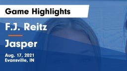 F.J. Reitz  vs Jasper  Game Highlights - Aug. 17, 2021