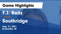 F.J. Reitz  vs Southridge  Game Highlights - Aug. 21, 2021