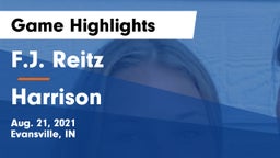F.J. Reitz  vs Harrison  Game Highlights - Aug. 21, 2021