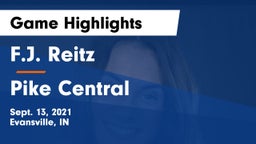 F.J. Reitz  vs Pike Central  Game Highlights - Sept. 13, 2021