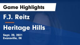 F.J. Reitz  vs Heritage Hills  Game Highlights - Sept. 20, 2021